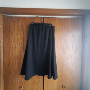 NEW ! Dani's Choice Long Maxi Skirt Black Size XL
